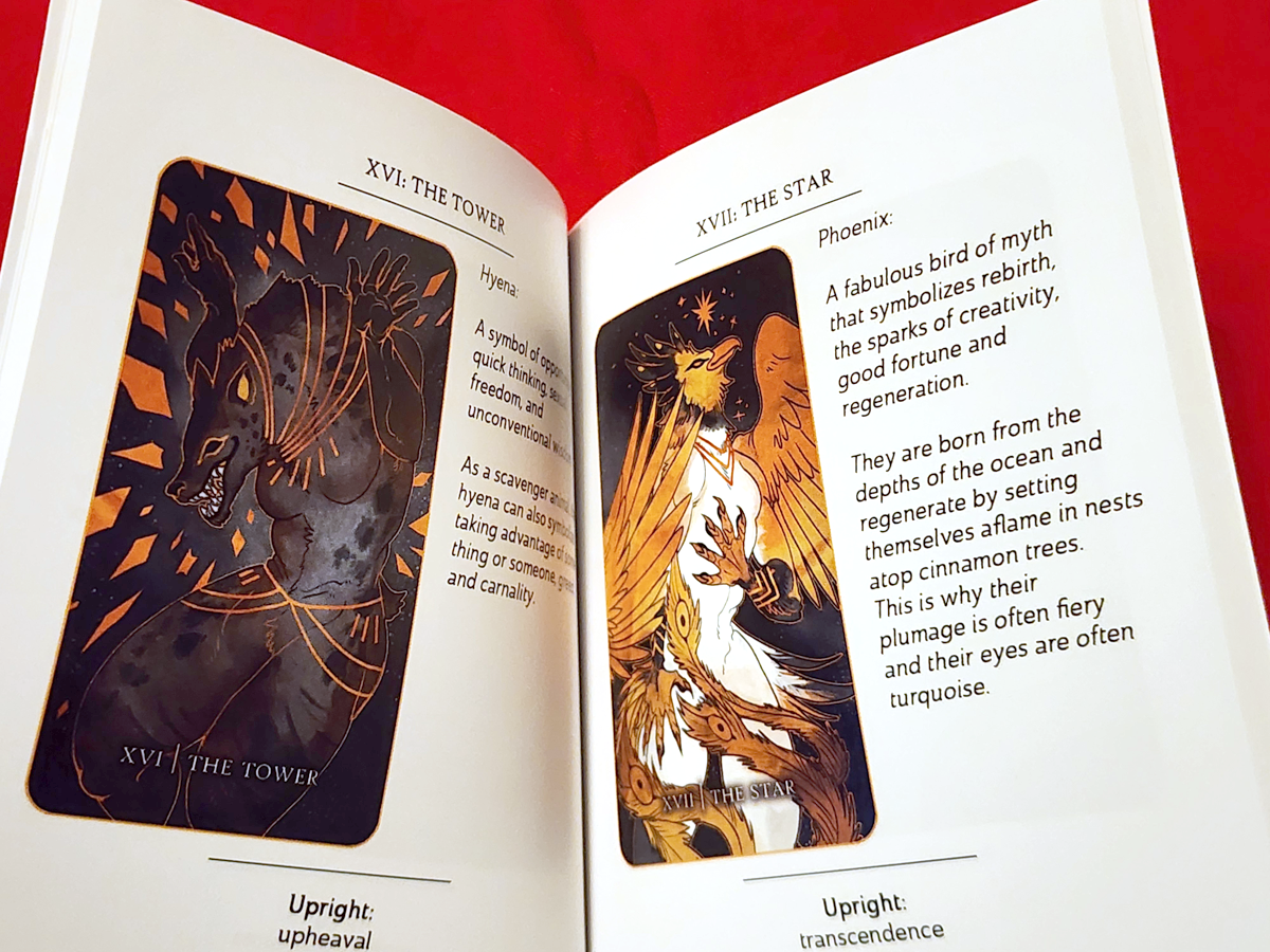 DIVINE ANIMAL Tarot New Edition Guidebook