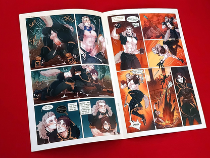 Men Plus Monsters Erotica Comic & Art Book Bundle [ NSFW | bara | LGBT | gay | comic | terato ]