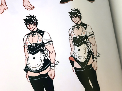 Men Plus Monsters Erotica Comic & Art Book Bundle [ NSFW | bara | LGBT | gay | comic | terato ]