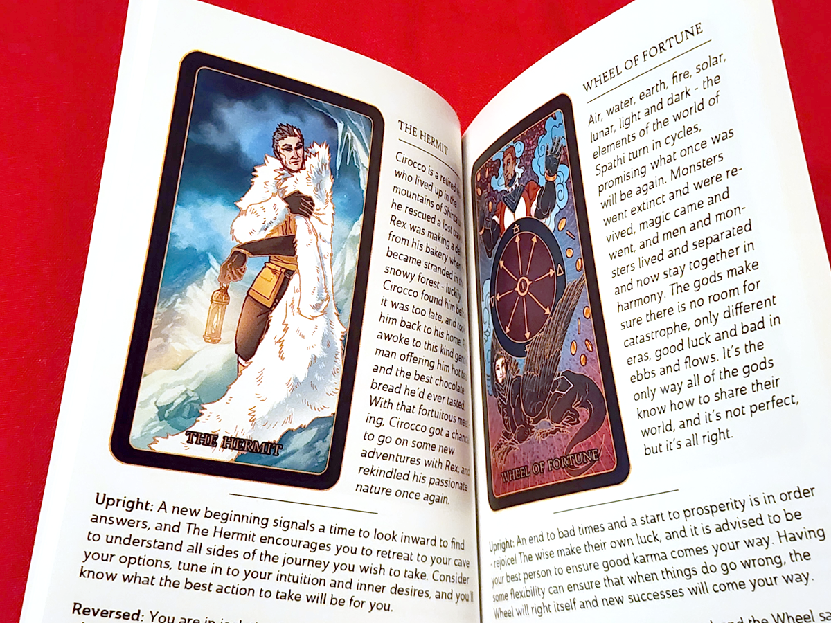 MEN PLUS MONSTERS Tarot New Edition Guidebook