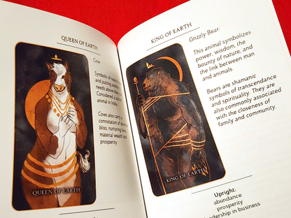DIVINE ANIMAL Tarot New Edition Guidebook