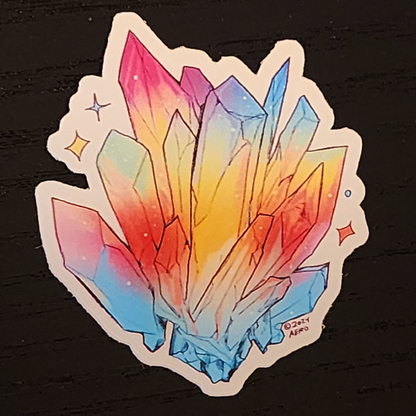 Crystal Cluster 2" Premium Sticker