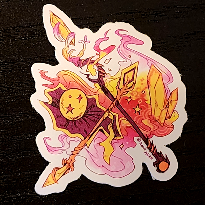 Crystal Wands 2" Premium Sticker
