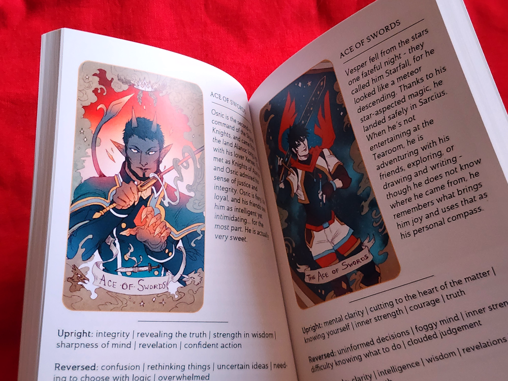 Starry Knight Tarot 160-Card Deck + Book  [lgbtqia+ | gay | M/M | bara | teratophilia | monsters | beginner-friendly]