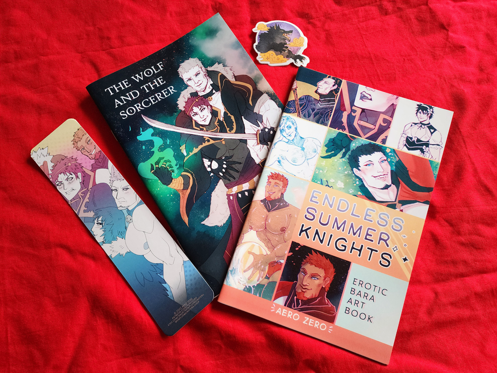 Men Plus Monsters Erotica Comic & Art Book Bundle [ NSFW | bara | LGBT | gay | comic | terato ]