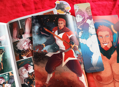 Men Plus Monsters Erotica Comic & Art Book Bundle [ NSFW | bara | LGBT | gay | comic | terato ]