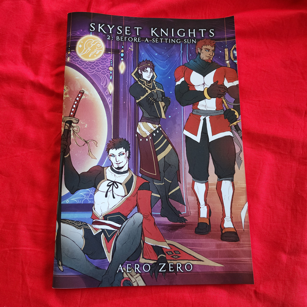 SKYSET KNIGHTS 2: Before a Setting Sun comic book [bara | romance | yaoi | M/M | nsfw erotica | BL]