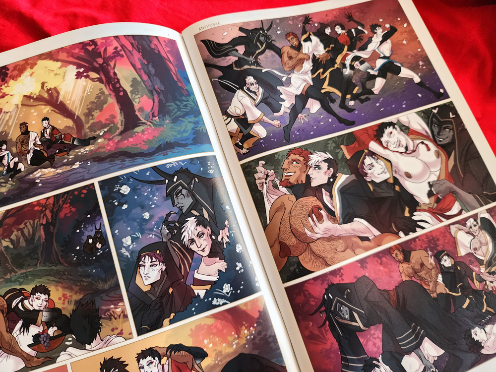 SKYSET KNIGHTS 2: Before a Setting Sun comic book [bara | romance | yaoi | M/M | nsfw erotica | BL]