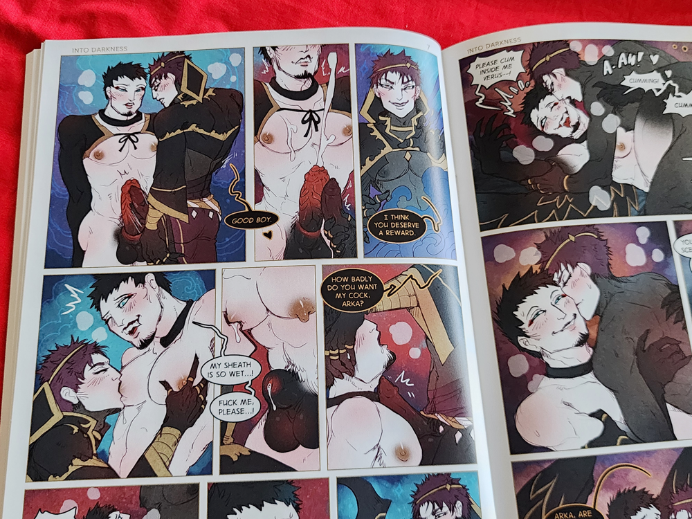 SKYSET KNIGHTS 3: The Divine and the Cursed comic book [bara | romance | yaoi | M/M | nsfw erotica | BL]
