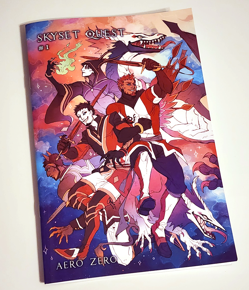 SKYSET QUEST #1 comic book [bara | romance | yaoi | M/M | sfw | BL]