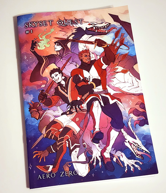SKYSET QUEST #1 comic book [bara | romance | yaoi | M/M | sfw | BL]
