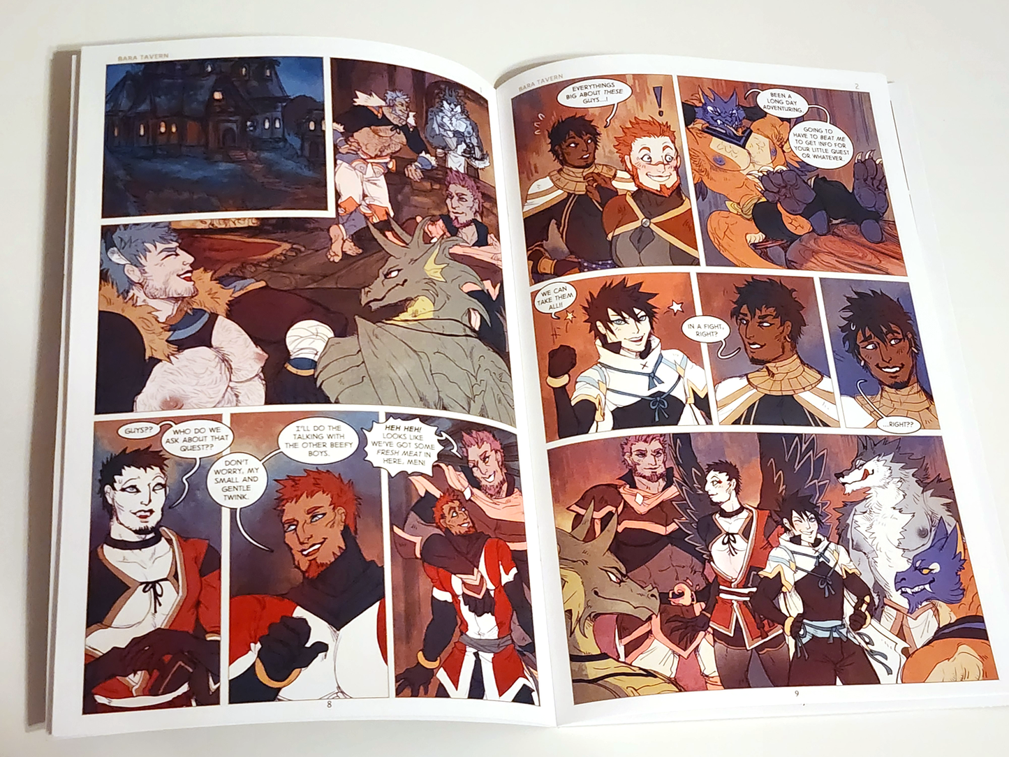SKYSET QUEST #1 comic book [bara | romance | yaoi | M/M | sfw | BL]