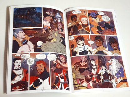 SKYSET QUEST #1 comic book [bara | romance | yaoi | M/M | sfw | BL]