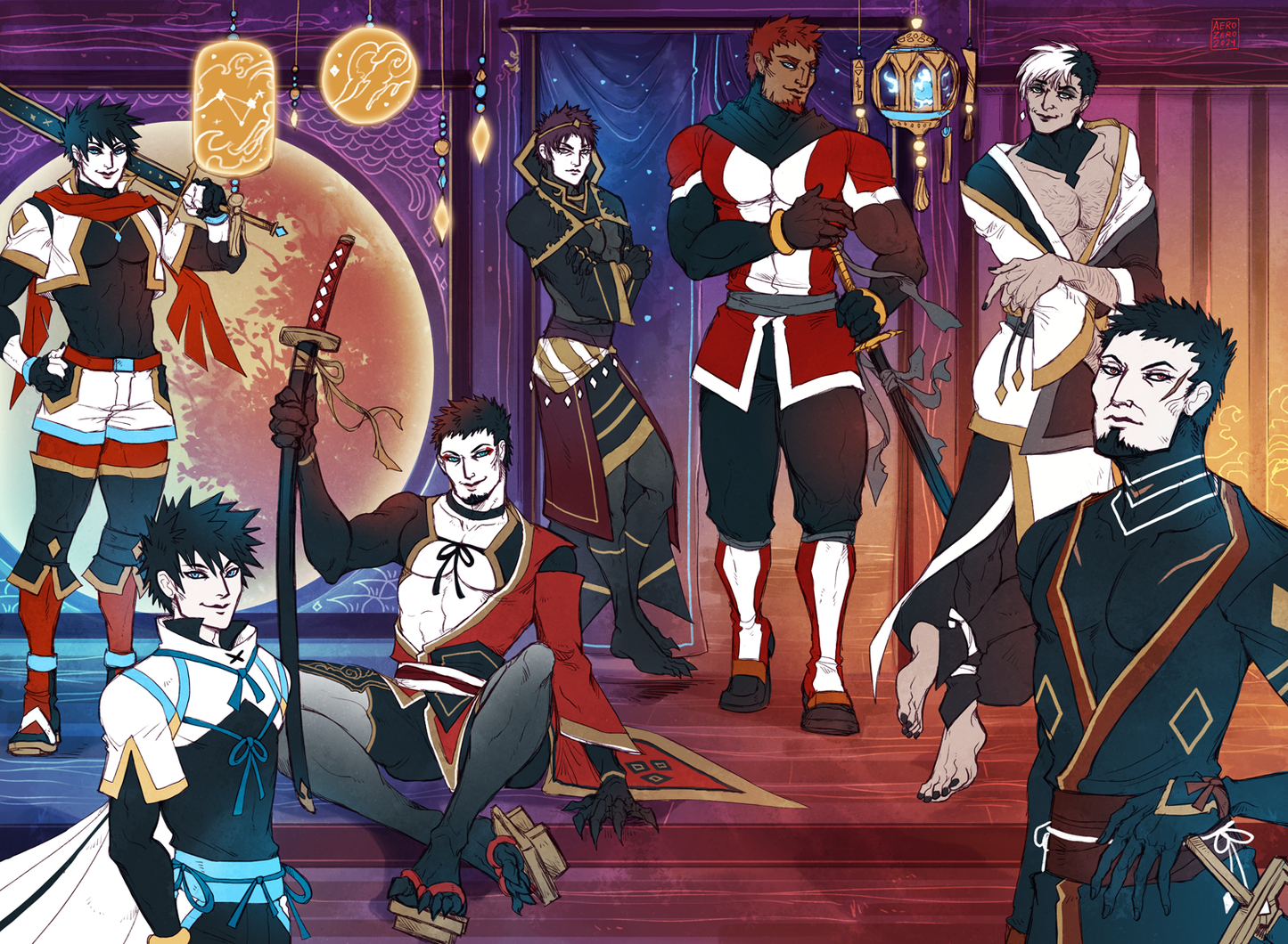 Adventuring Party Gaming Mouse Pad