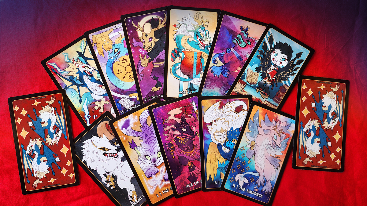 Cute Monster Tarot Deck [Chibi Terato Tarot Deck]