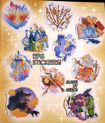 Crystal Cluster 2" Premium Sticker