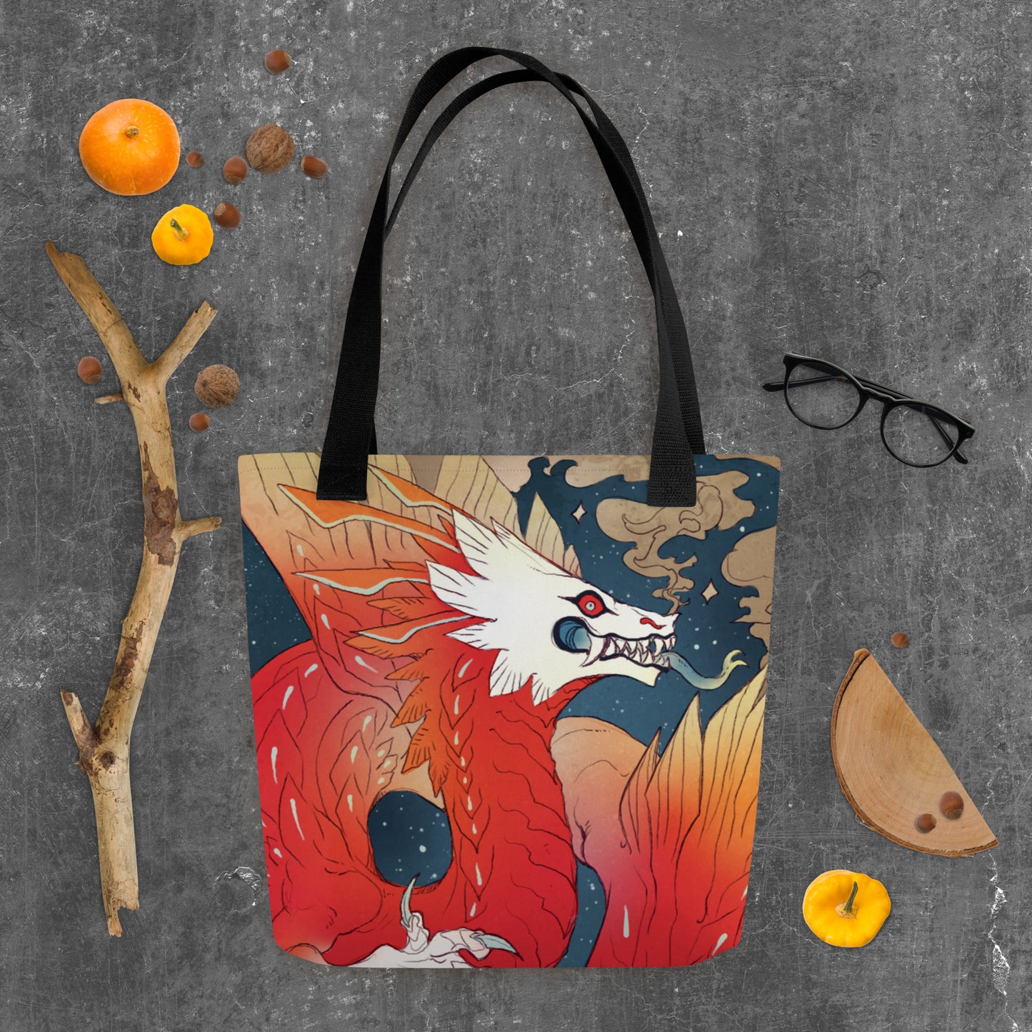 Windhowl the Sky Dragon Tote Bag
