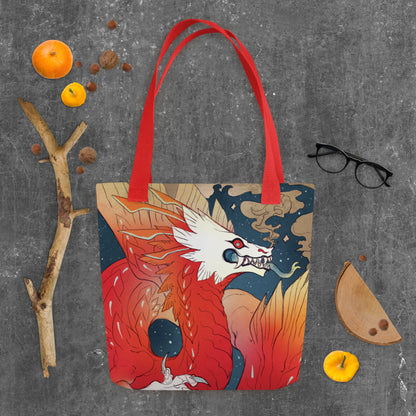 Windhowl the Sky Dragon Tote Bag