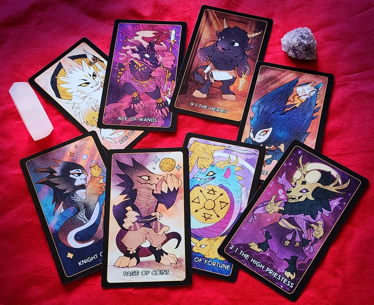 Cute Monster Tarot Deck [Chibi Terato Tarot Deck]