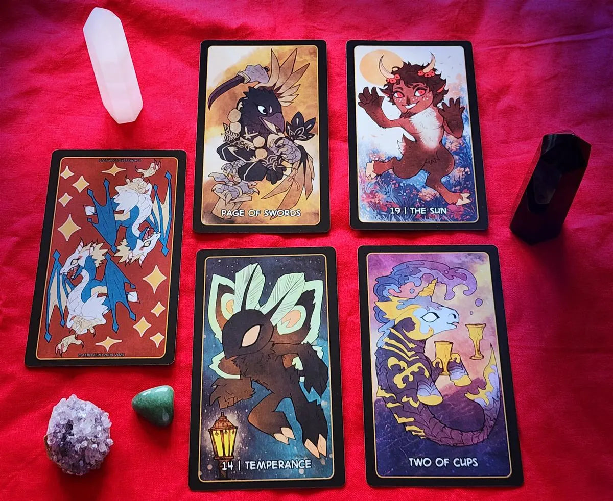Cute Monster Tarot Deck [Chibi Terato Tarot Deck]
