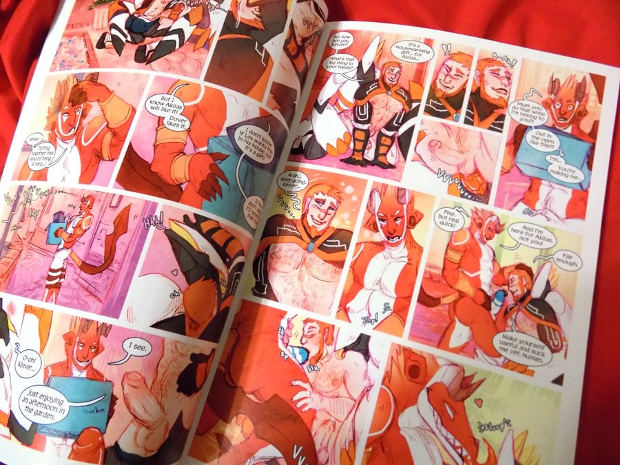 MEN+MONSTERS Volume 2 comic book [bara | monsters | yaoi | NSFW erotica]