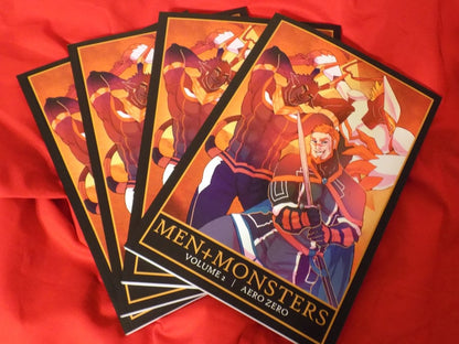 MEN+MONSTERS Volume 2 comic book [bara | monsters | yaoi | NSFW erotica]