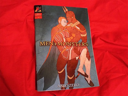 MEN+MONSTERS #1 single-issue comic book [bara | monsters | yaoi | NSFW erotica]
