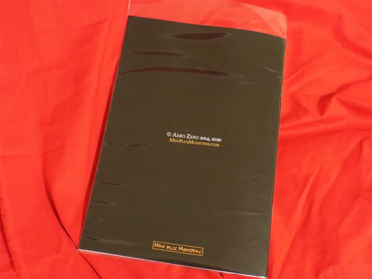 MEN+MONSTERS #2 single-issue comic book [bara | monsters | yaoi | NSFW erotica]