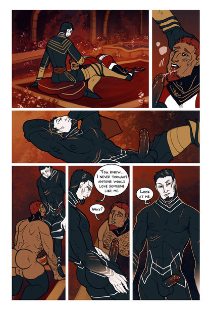 KINTSUKUROI comic book [bara | explicit erotica | BDSM | bondage | romance]