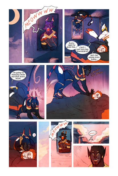 MEN+MONSTERS #5 single-issue comic book [bara | monsters | lgbtqia | humor | NSFW erotica]