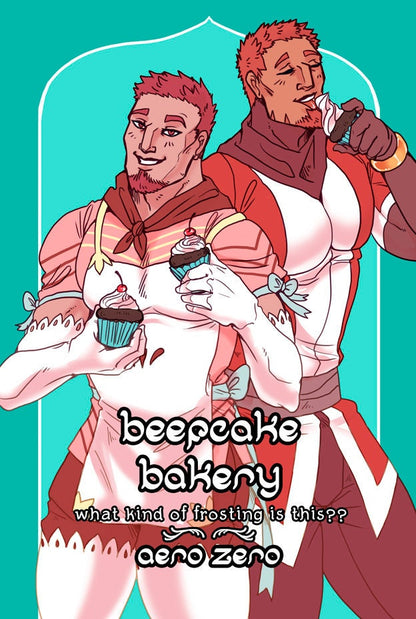 BEEFCAKE BAKERY Comic Book: What kind of frosting is this?? [bara | humor | romance | teratophilia | NSFW erotica | slice-of-life]
