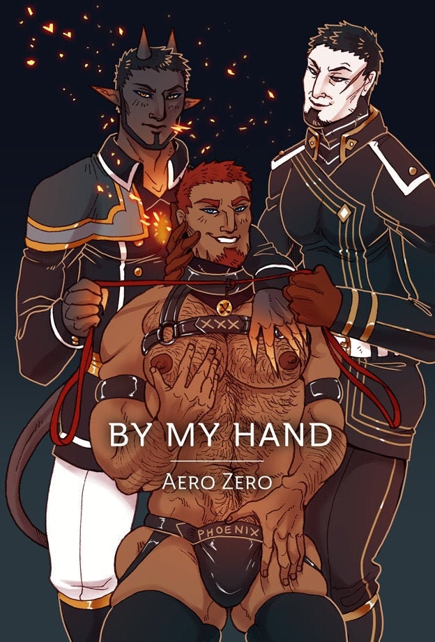 By My Hand Hardcover comic book [bara | BDSM | bondage | dom sub | NSFW erotica]