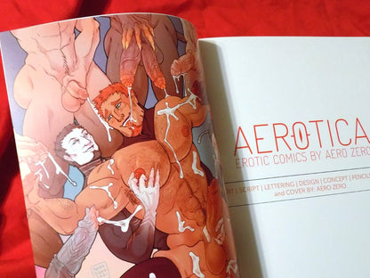 AEROTICA comic and art book [bara | teratophilia | BDSM | bondage | dom sub | NSFW erotica | gay manga ]