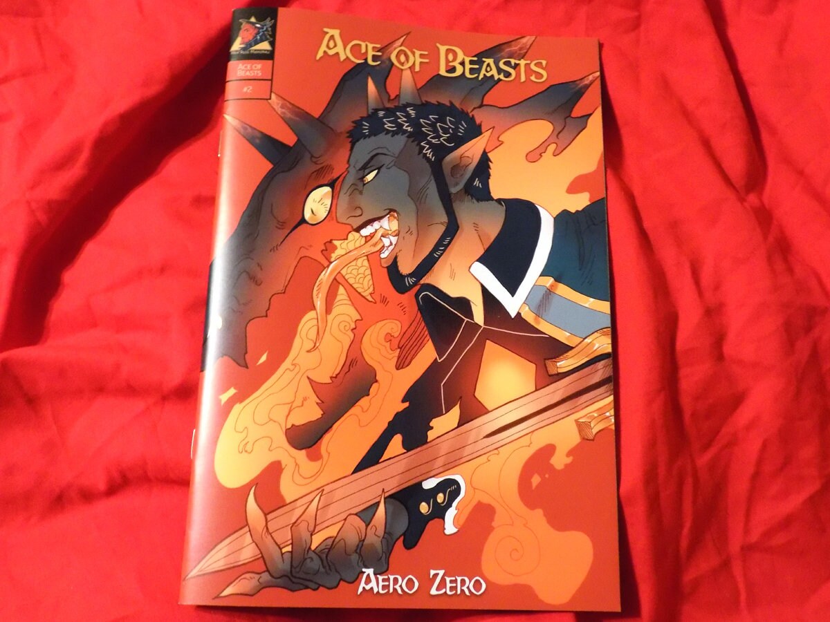 ACE OF BEASTS #2 comic book [bara | monster | erotica| lgbtqia | nsfw | teratophilia]