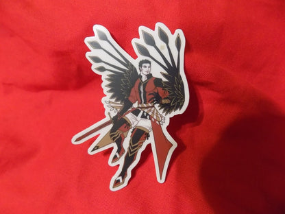 ARKA 3" clear vinyl sticker [original | fantasy | terato | monster boy | demon | monster]