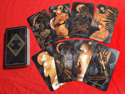 DIVINE ANIMAL Tarot Card Deck + Book Pre-Order [lgbtqia | gay | anthro | bara| furry | therian | beginner-friendly]