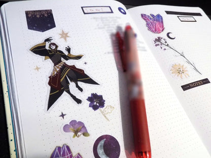 VERUS 3" clear vinyl sticker [original | fantasy | terato | monster boy | demon | monster | mage]