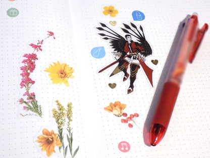 ARKA 3" clear vinyl sticker [original | fantasy | terato | monster boy | demon | monster]