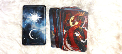 CELESTIAL ANIMAL Oracle Card Deck + Book [lgbtqia | gay | anthro | bara| furry | therian | zodiac | beginner-friendly]