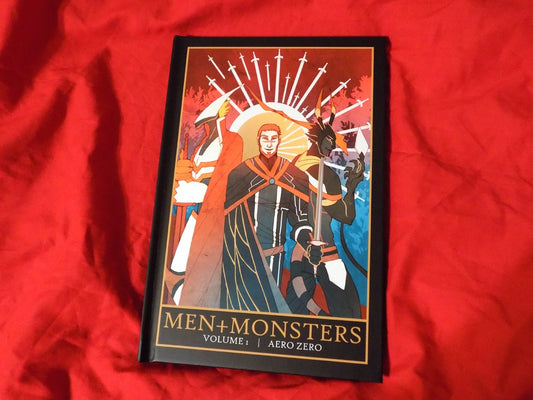 MEN+MONSTERS Volume 1 Hardcover comic book [bara | monsters | yaoi | NSFW erotica]