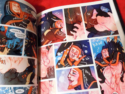 MEN+MONSTERS Volume 1 Hardcover comic book [bara | monsters | yaoi | NSFW erotica]