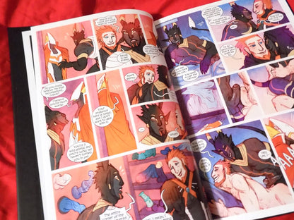 MEN+MONSTERS Volume 1 Hardcover comic book [bara | monsters | yaoi | NSFW erotica]